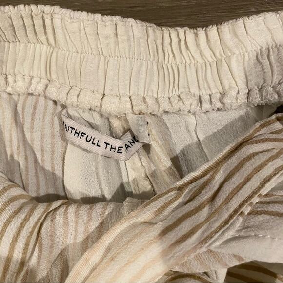 Faithful the Brand Es Torrent Capri Pant Stripe Medium - Picture 5 of 8